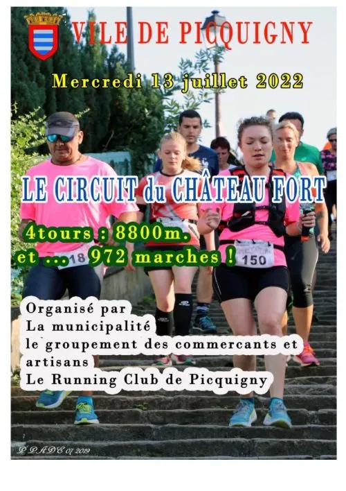 affiche de la course