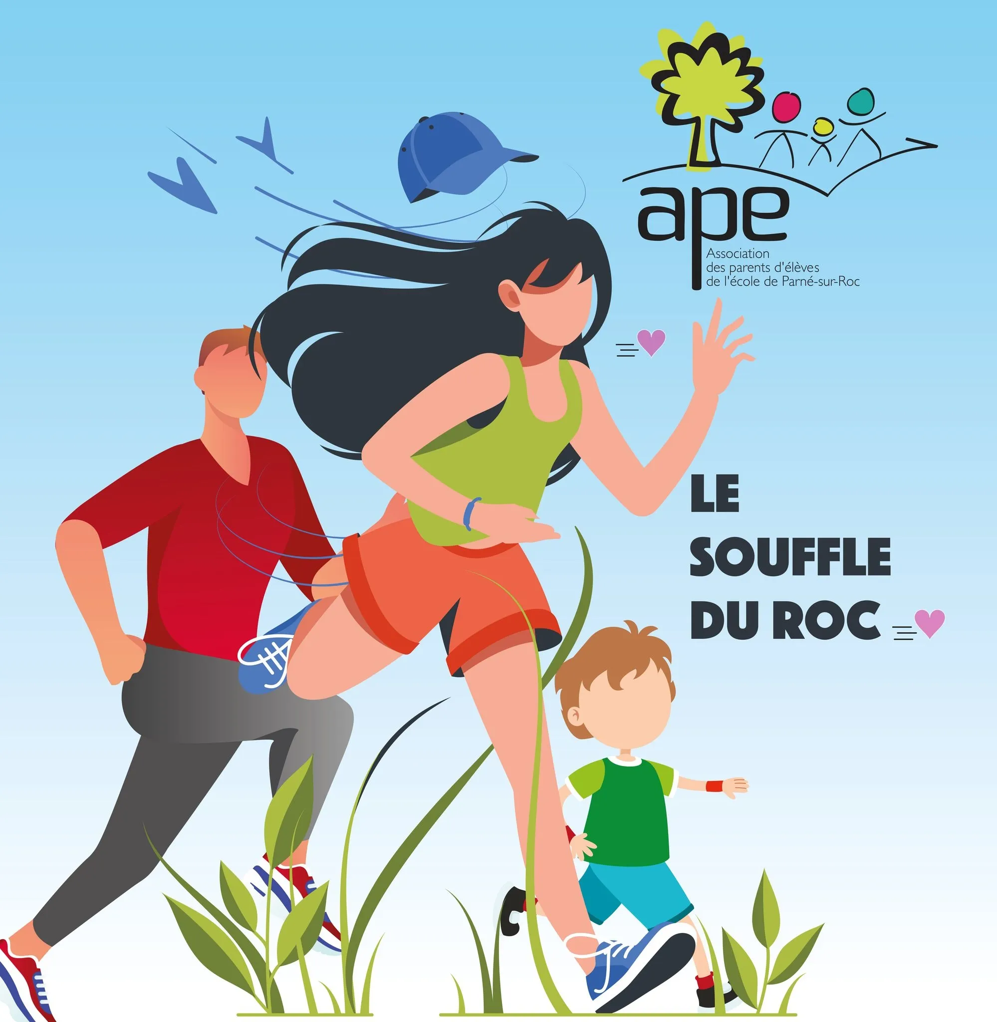 affiche de la course