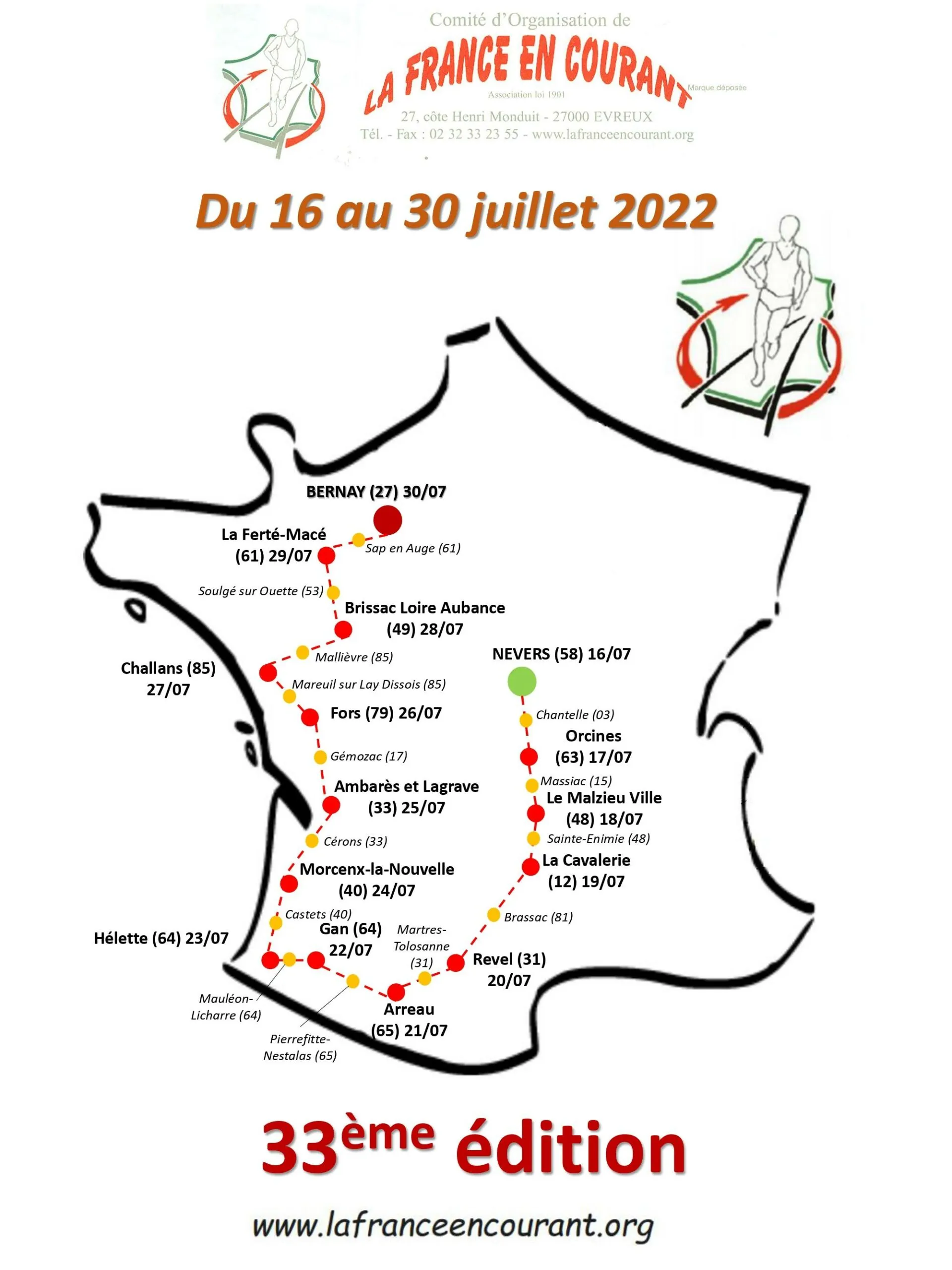 Le Tour de France en Courant 2024 Inscription Résultats