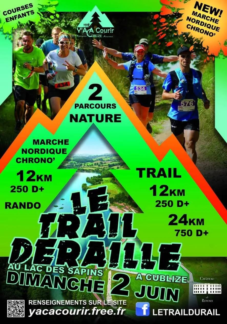 Le Trail déraille au Lac des Sapins 2024 Inscription Résultats