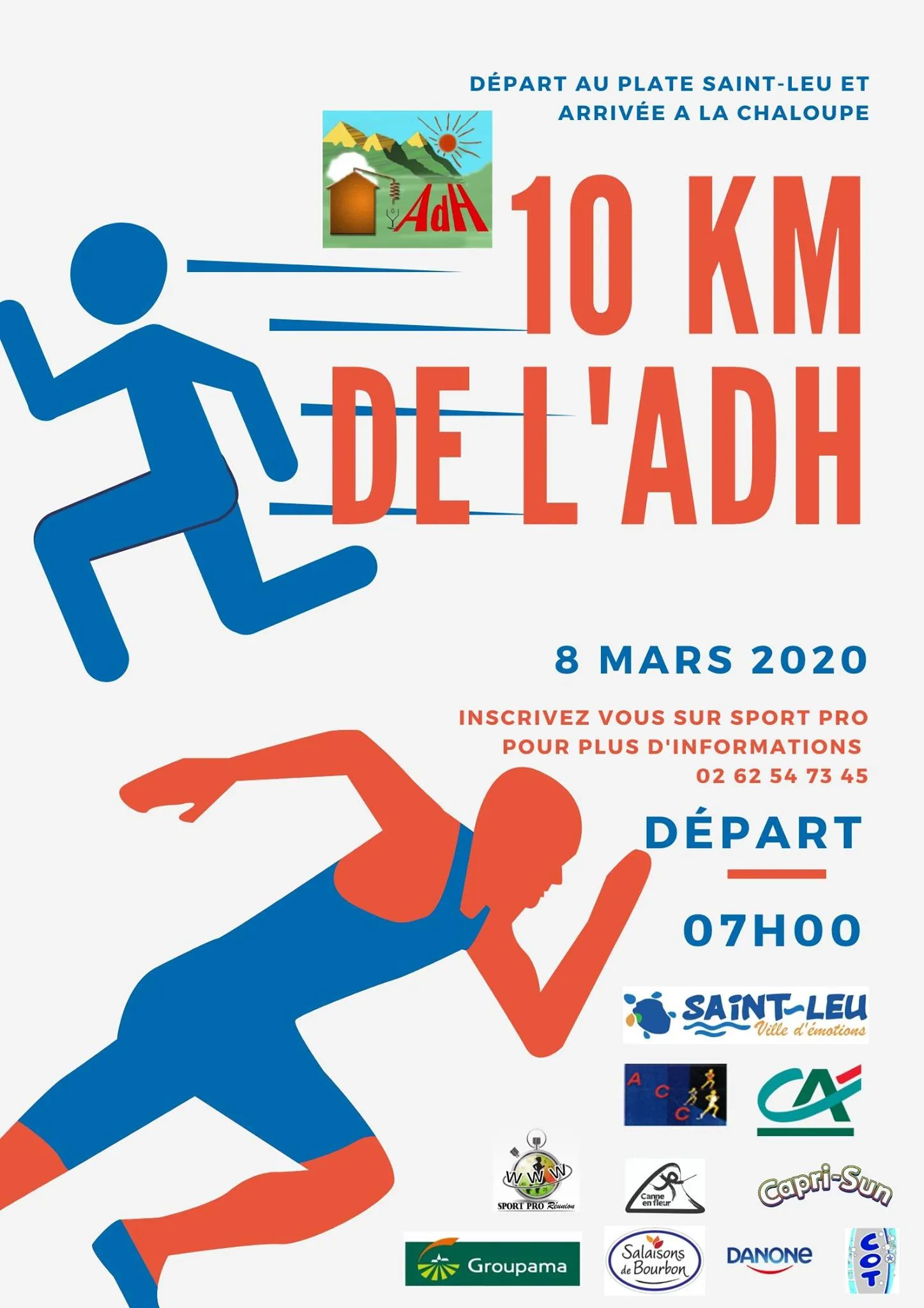 affiche de la course