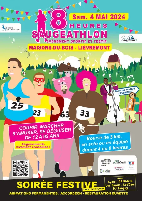 Les 8 heures du Saugeathlon 2024 Inscription Résultats