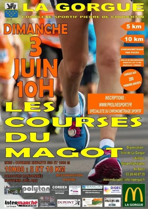 affiche de la course