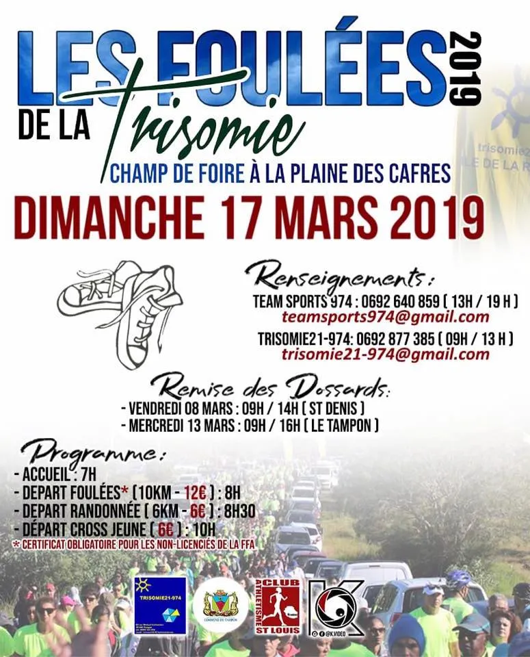 affiche de la course