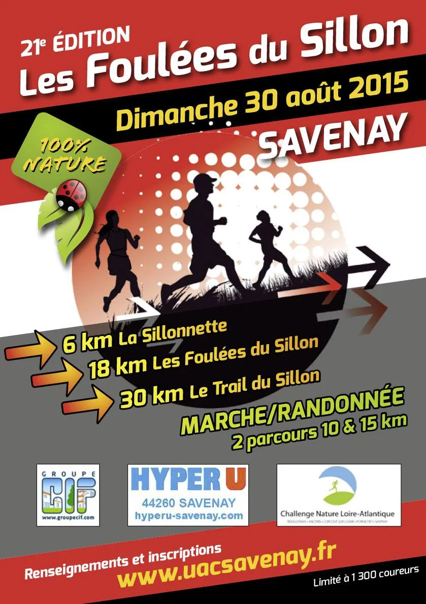 affiche de la course