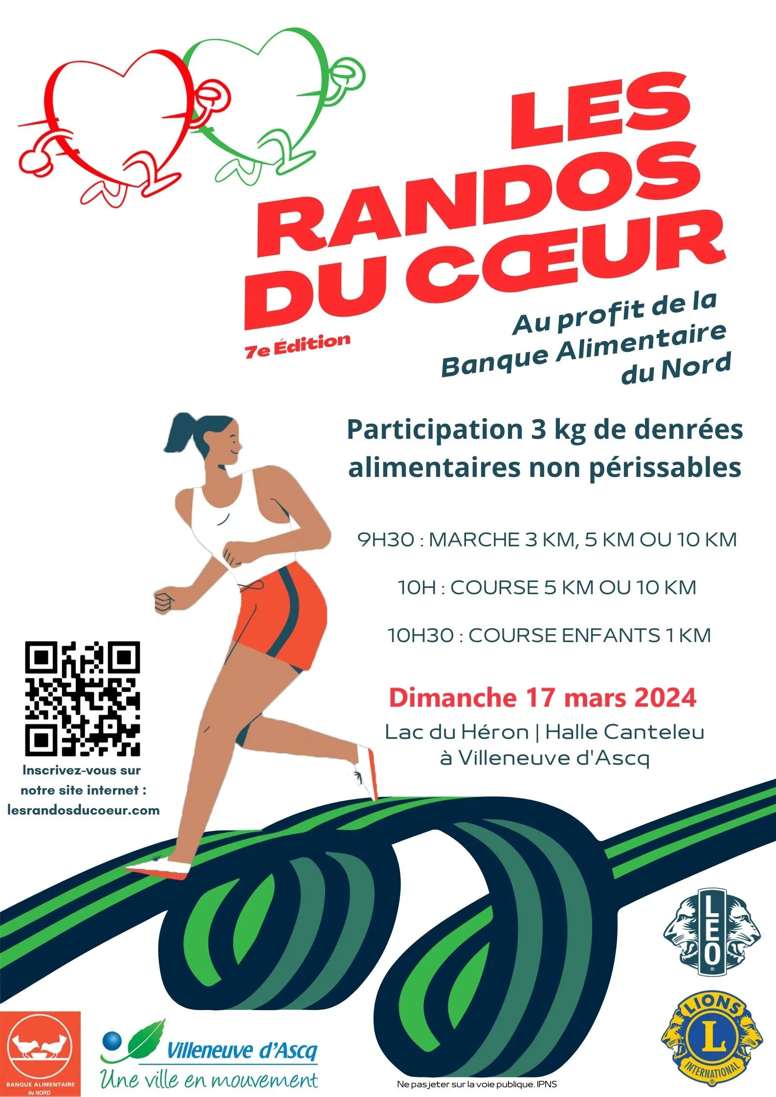 affiche de la course