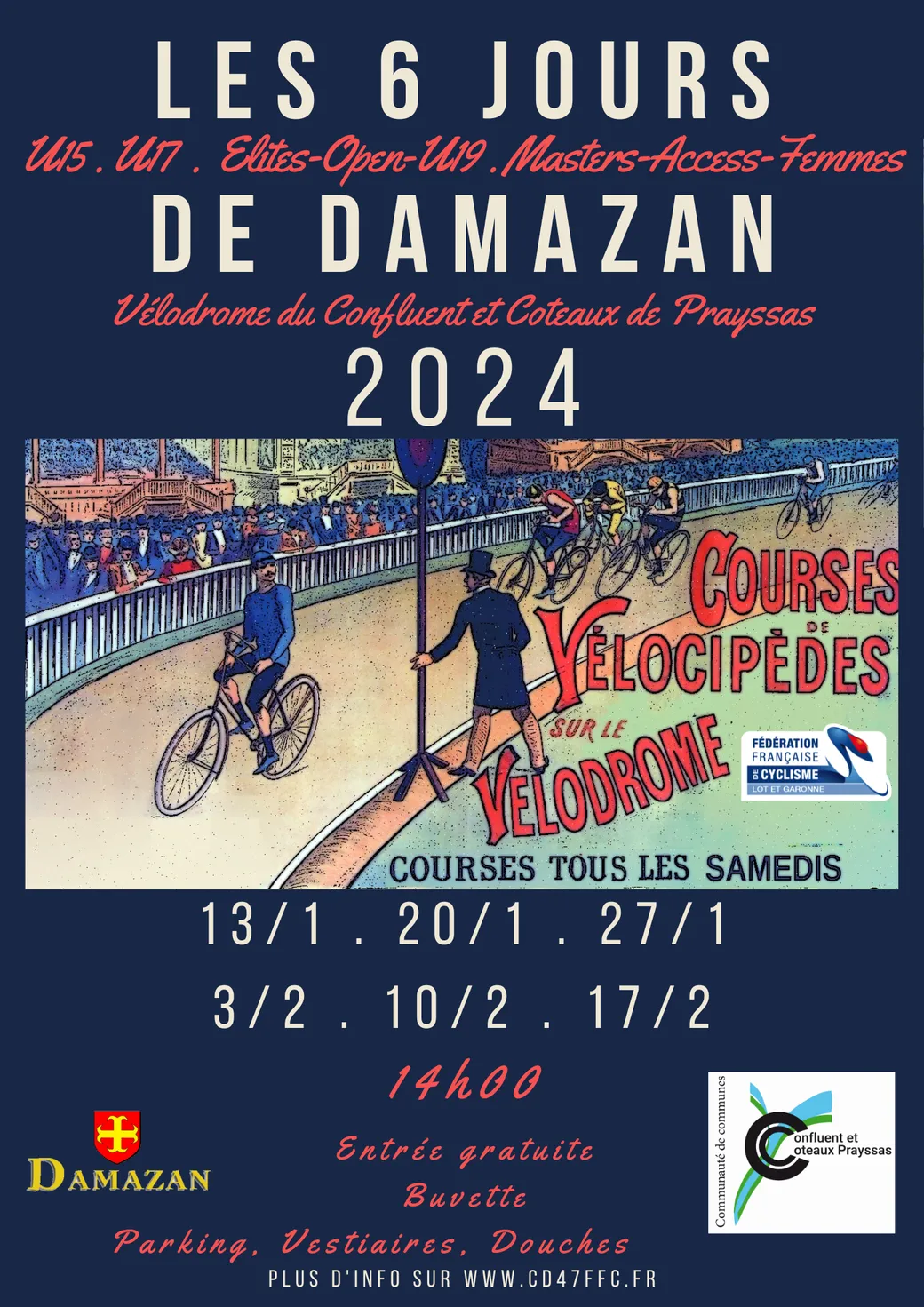 affiche de la course