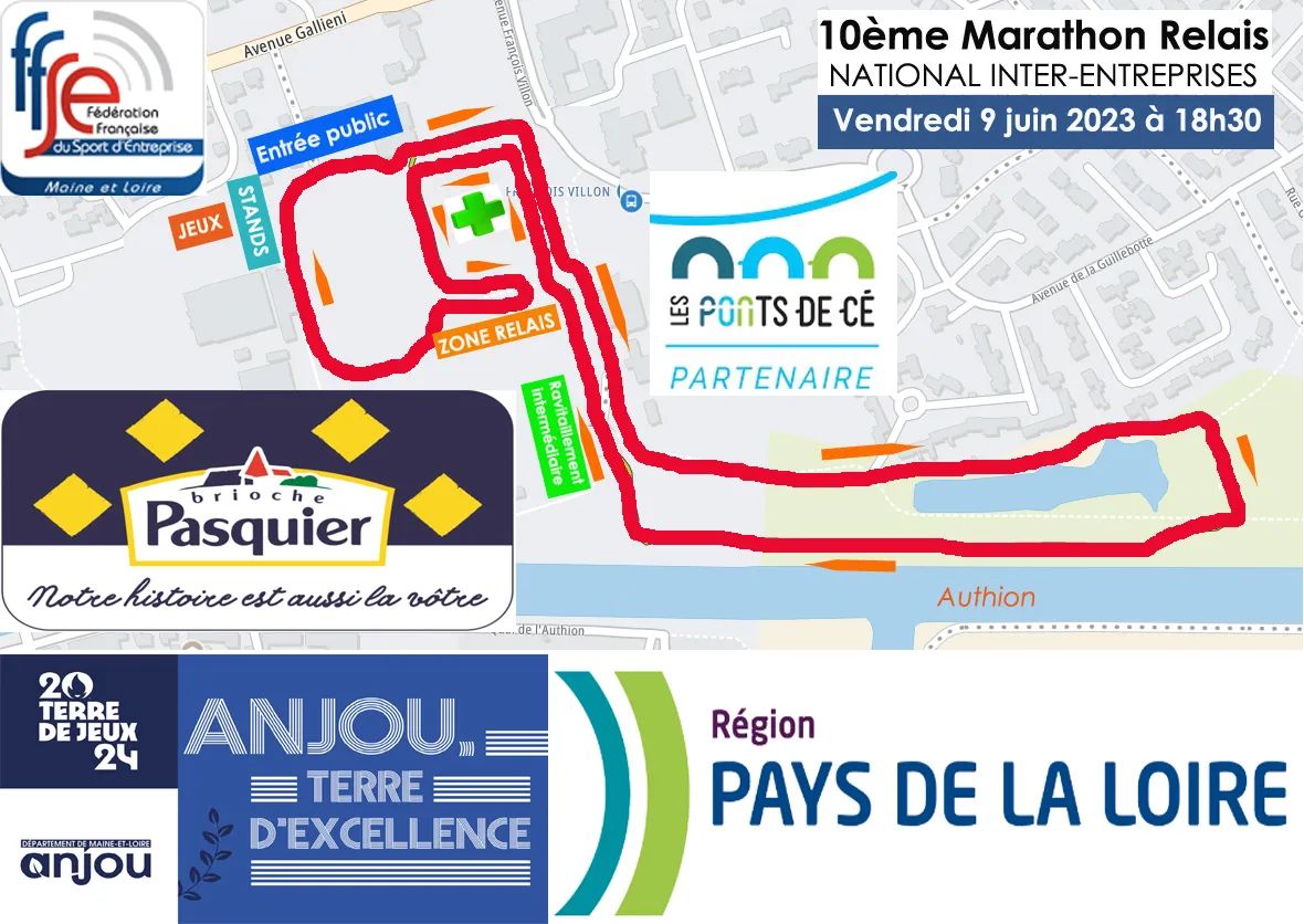 affiche de la course