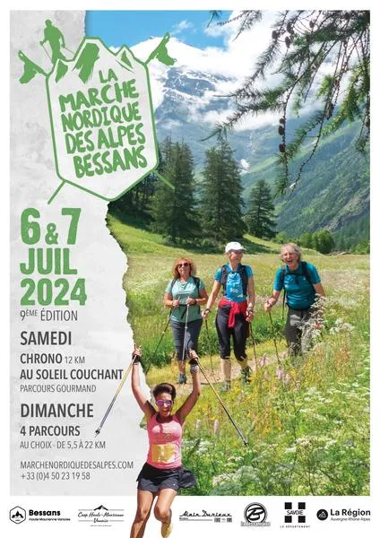 Marche nordique des Alpes de Bessans 2024 Inscription Résultats