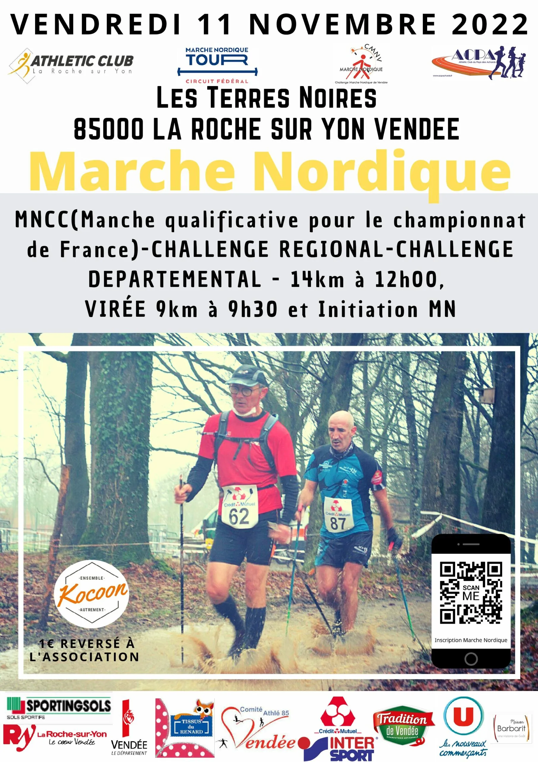 Marche nordique des Terres Noires 2024 Inscription Résultats