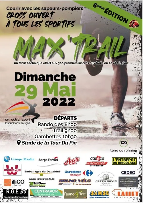 affiche de la course