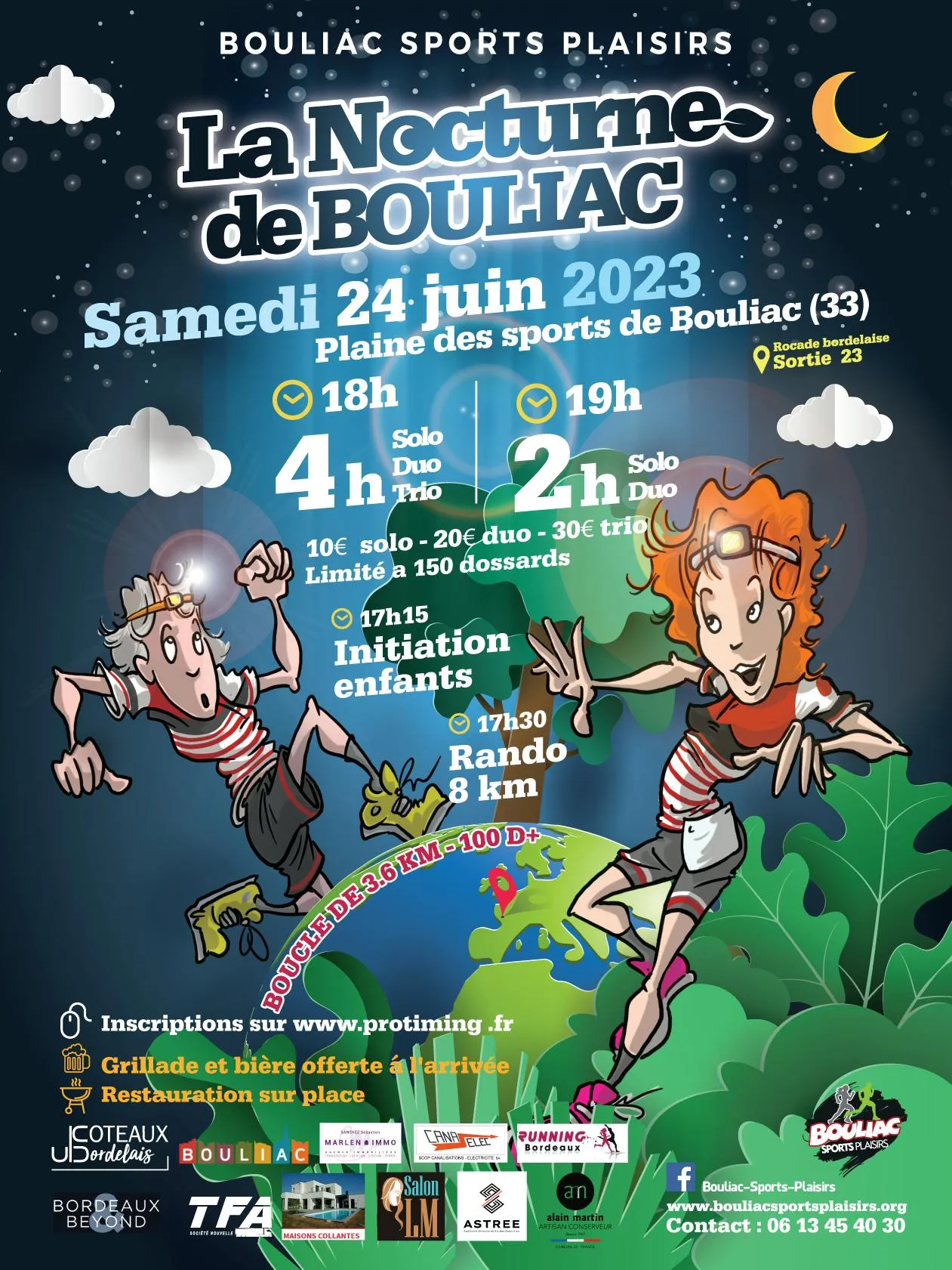 affiche de la course