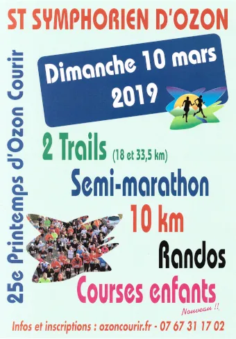 affiche de la course