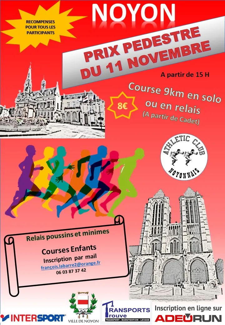 affiche de la course