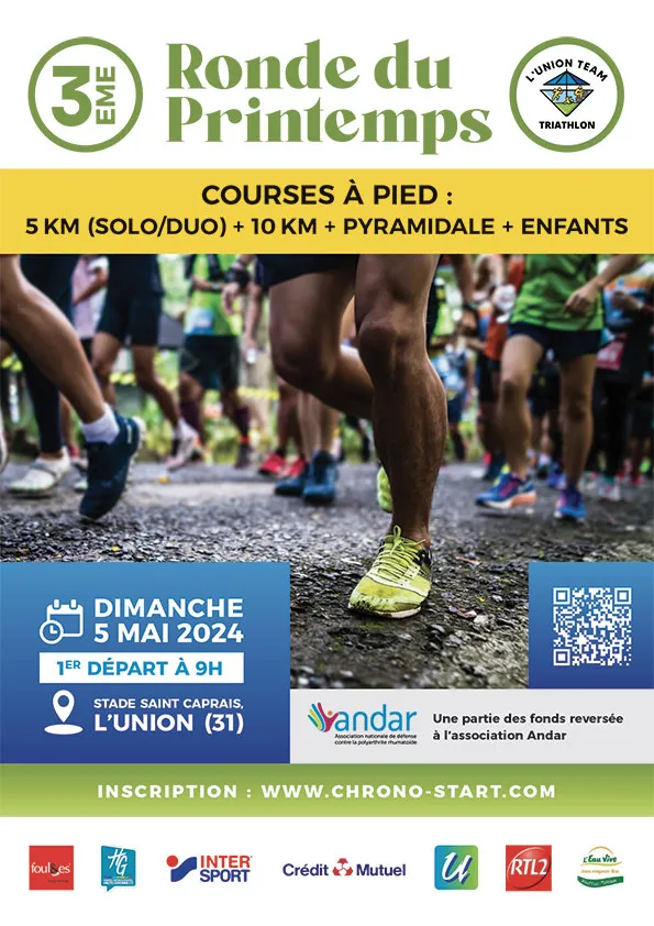 affiche de la course