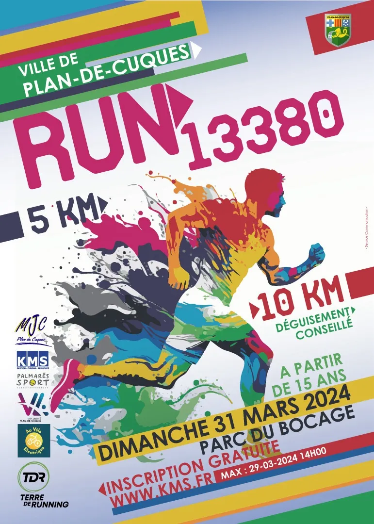 affiche de la course