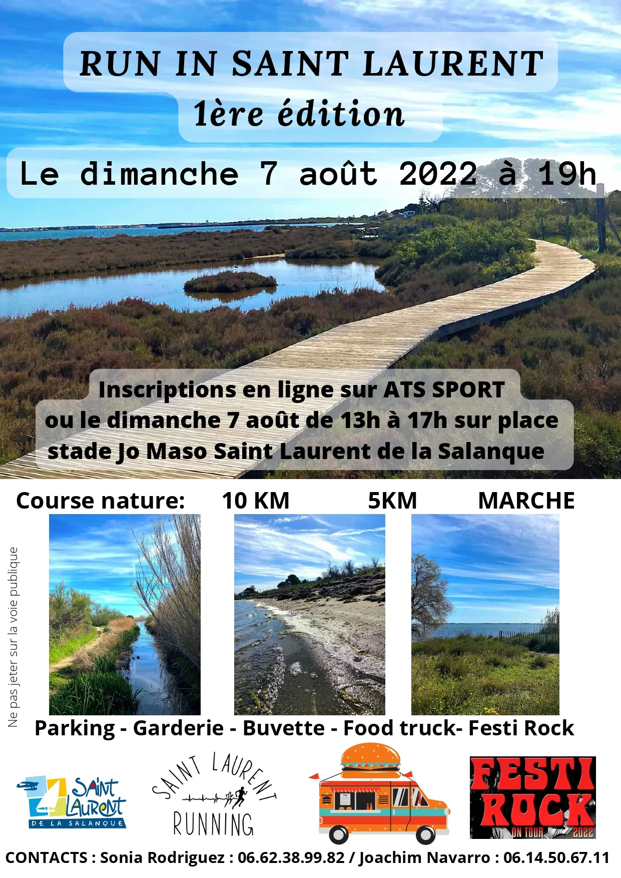 affiche de la course