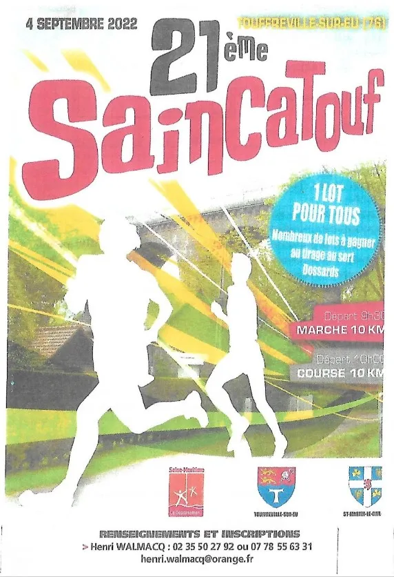 affiche de la course