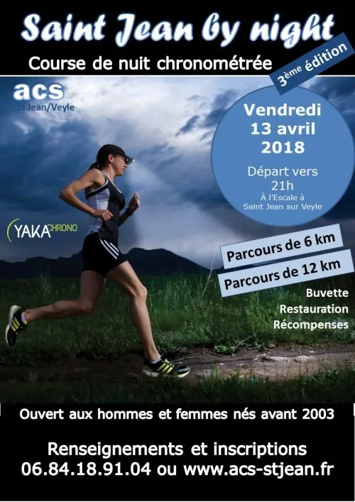 affiche de la course