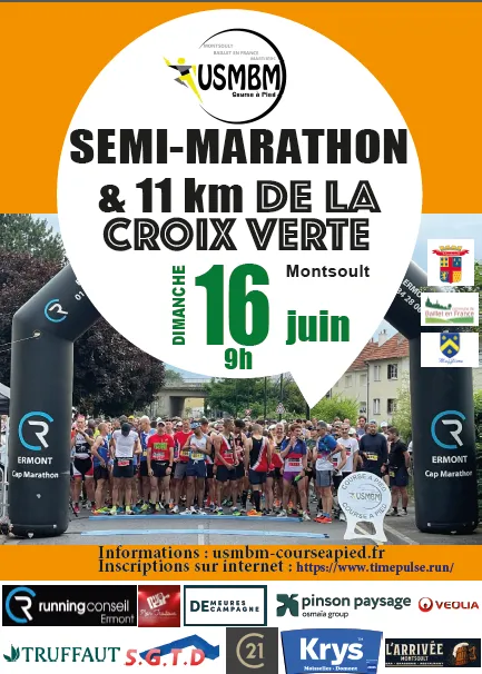 affiche de la course