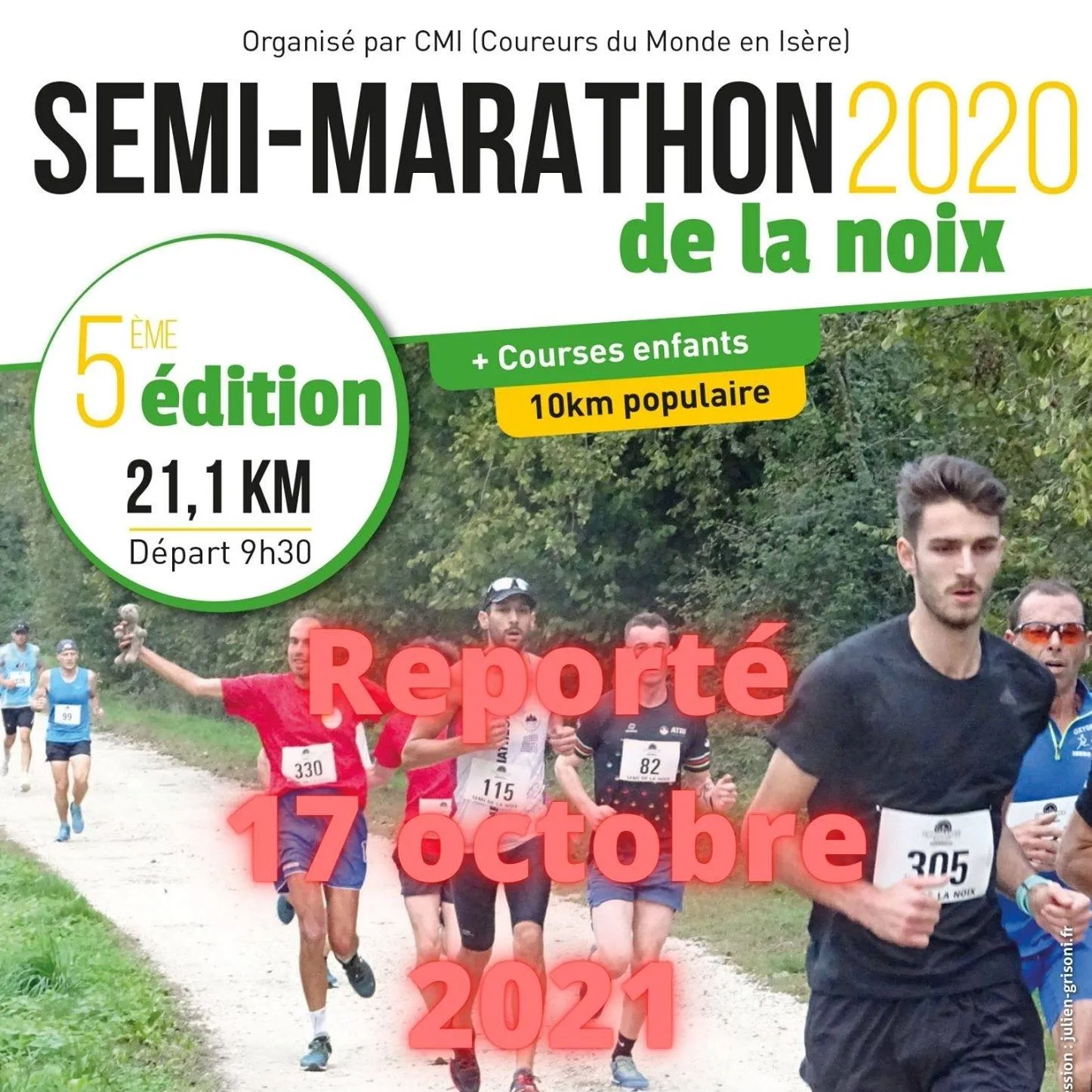 Semi-marathon de la Noix 2024 Inscription Résultats