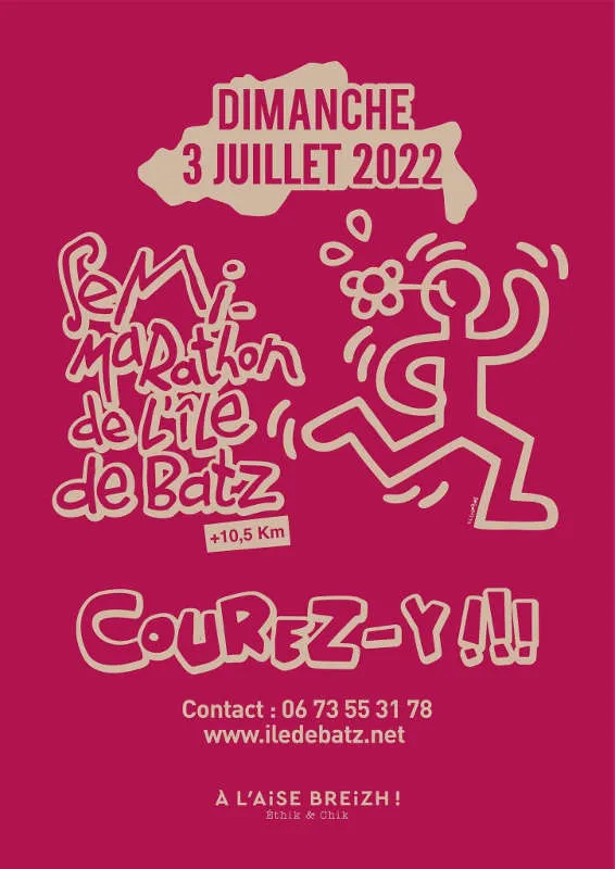 Semi marathon et 10,5 km de l’ile de Batz 2024 Inscription Résultats