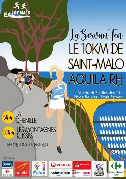 affiche de la course