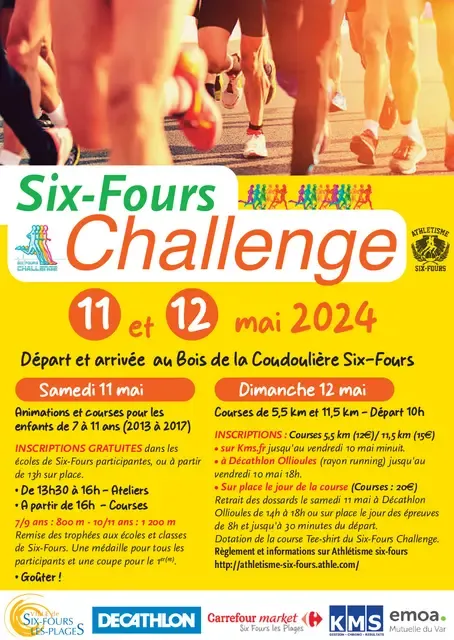 affiche de la course