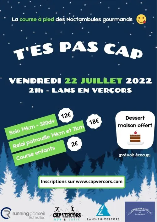 T’es pas cap  2024 Inscription Résultats