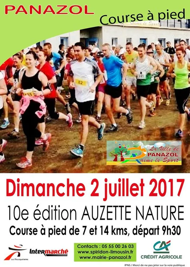 affiche de la course