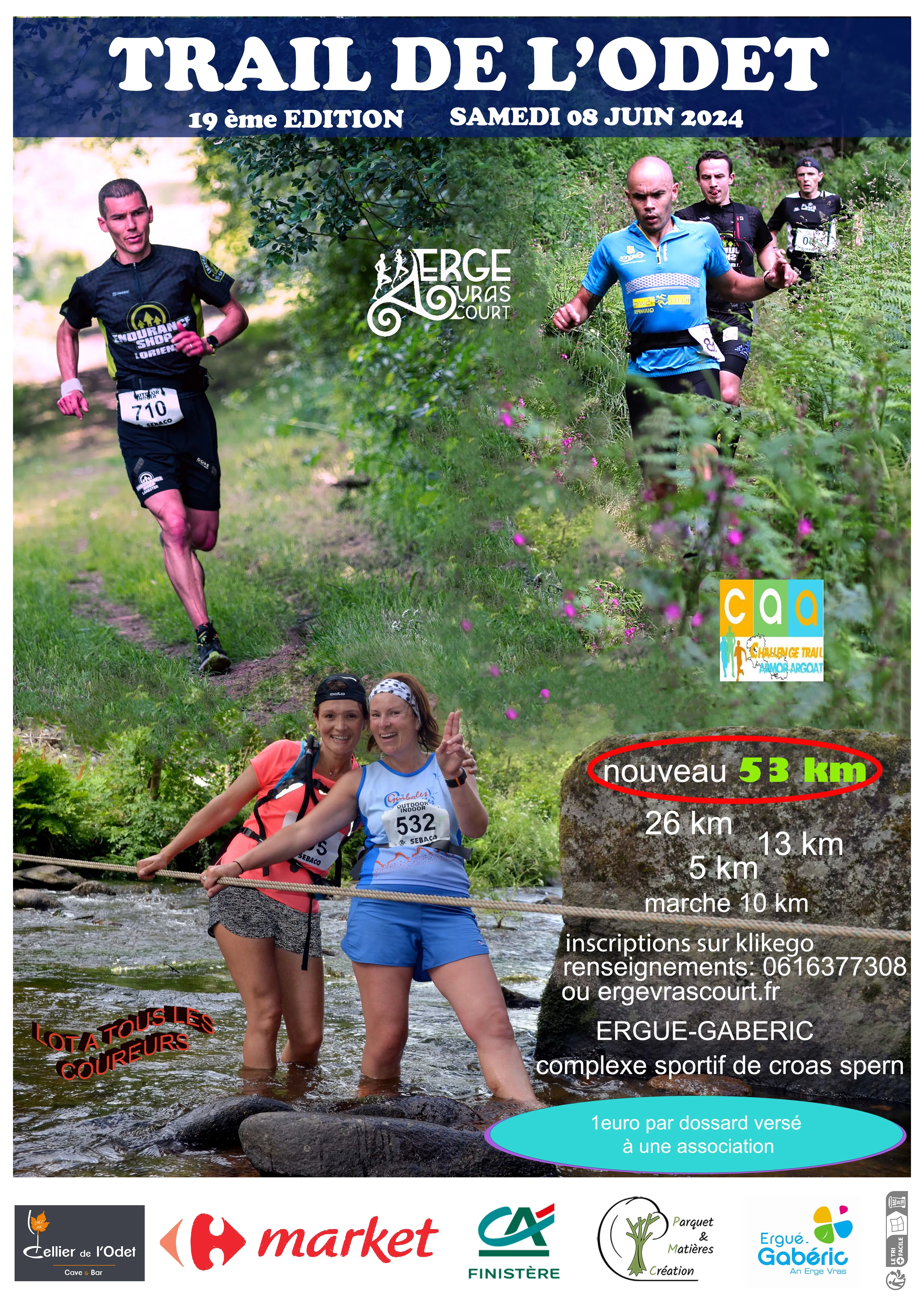 Trail de l’Odet 2025 Inscription Résultats