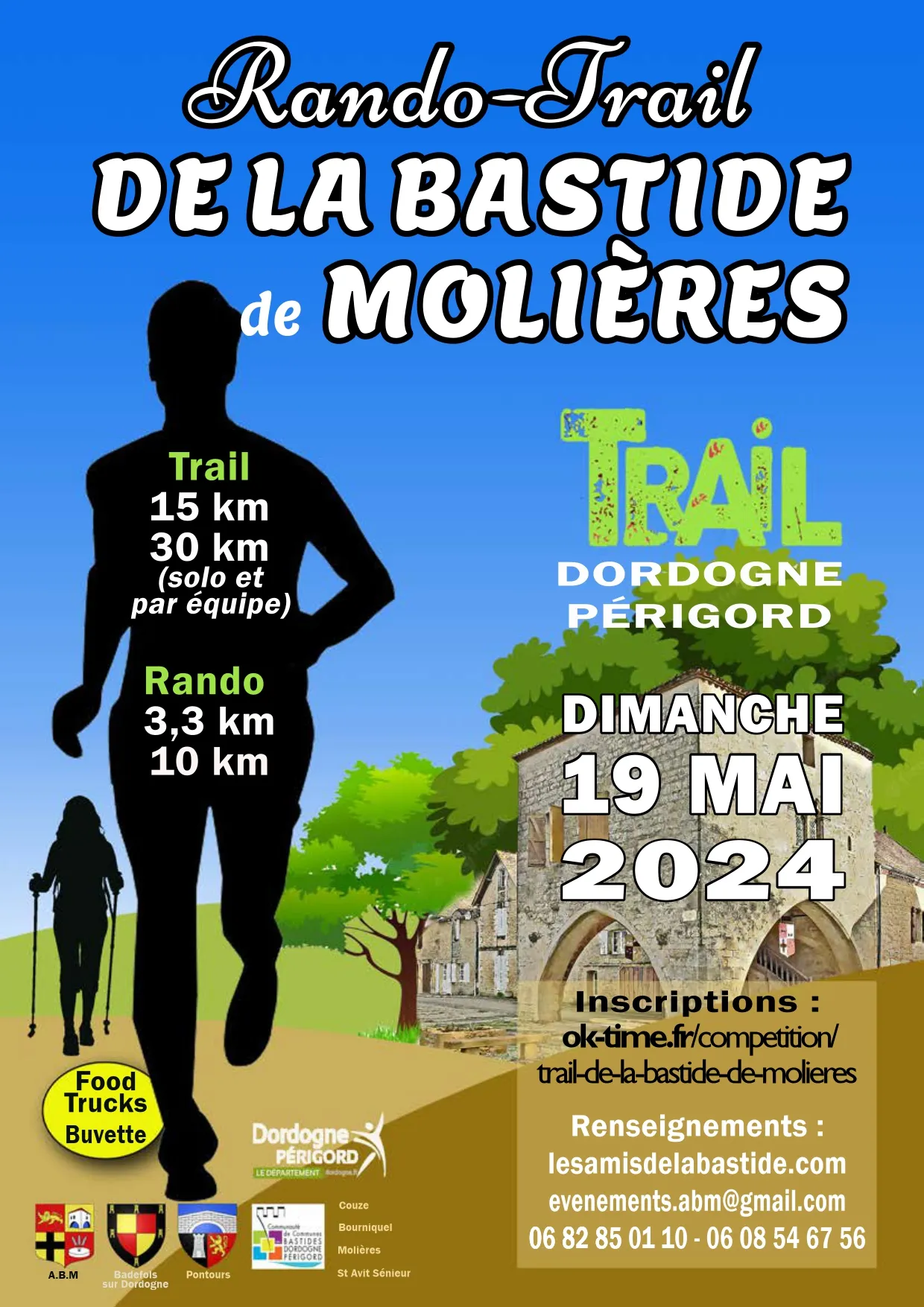 affiche de la course