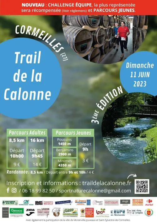 affiche de la course