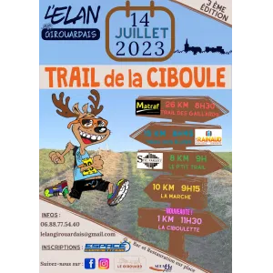 affiche de la course