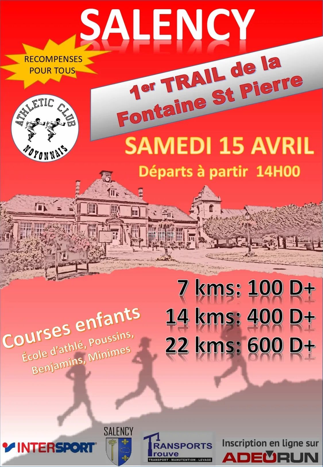 Trail de la Fontaine Saint Pierre 2024 Inscription Résultats