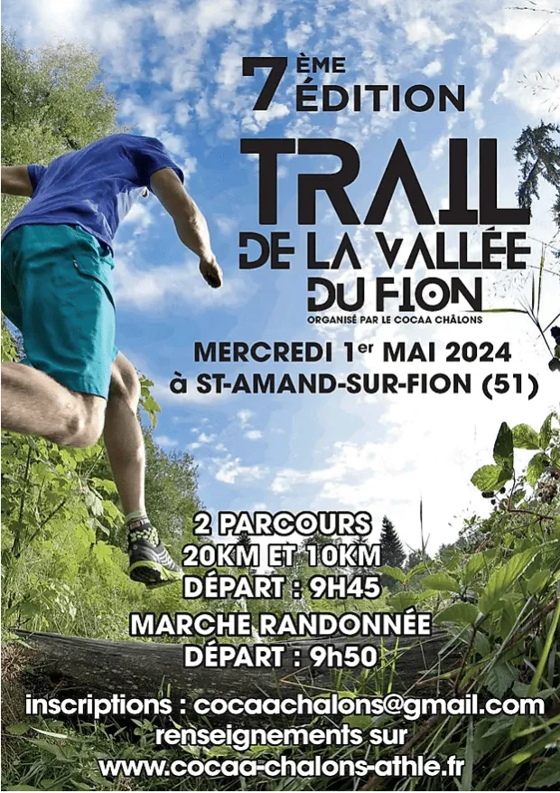 Trail de la Vallée du Fion 2025 Inscription Résultats