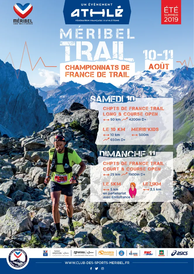 Trail de Méribel 2025 Inscription Résultats