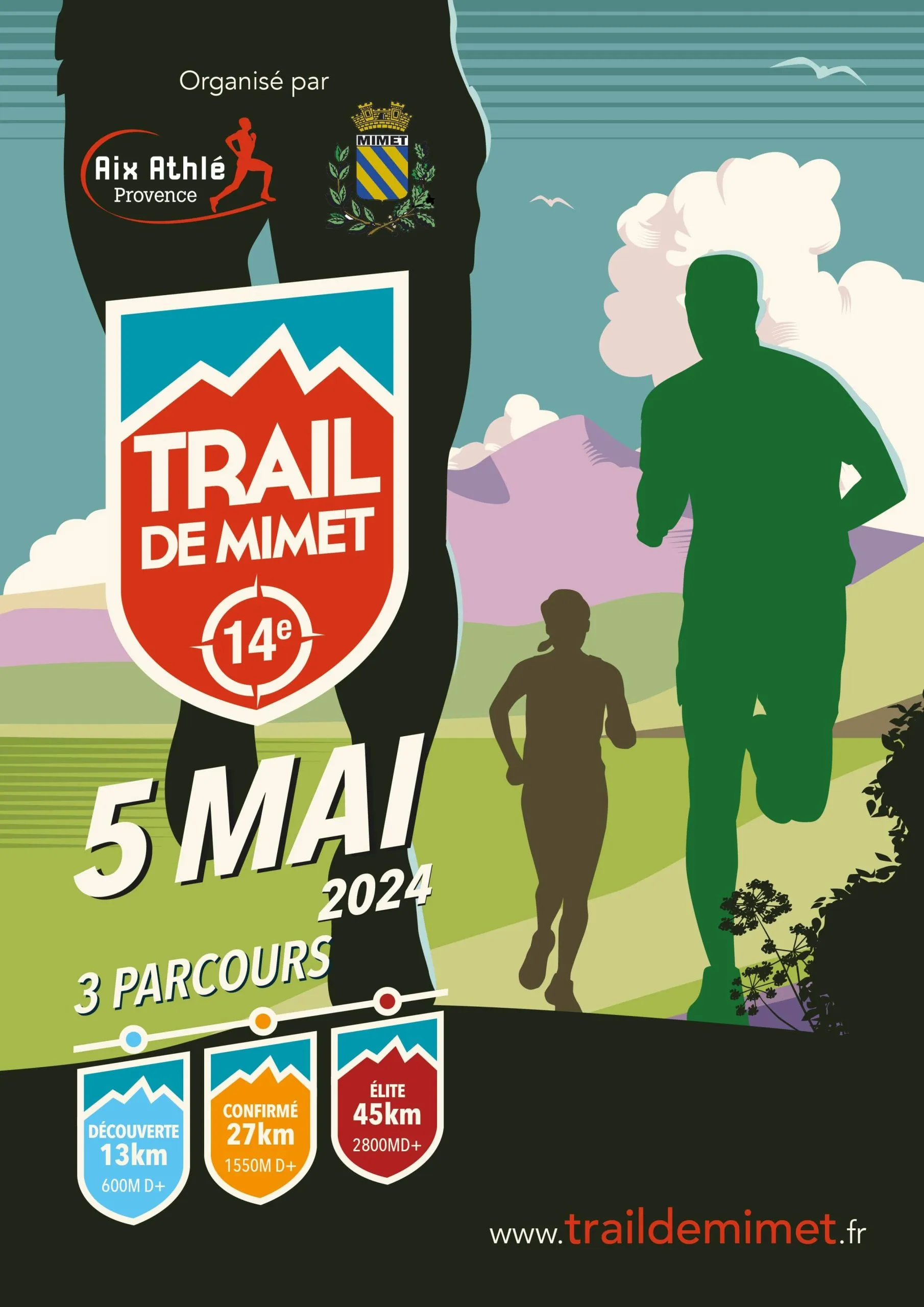 affiche de la course