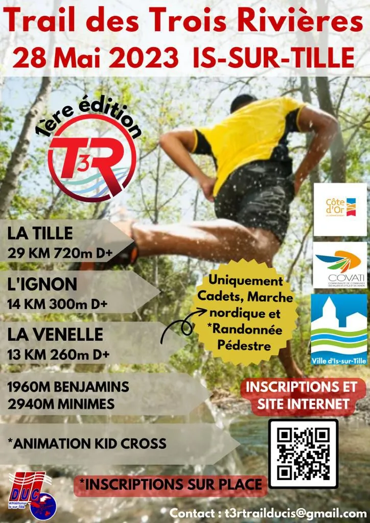 affiche de la course