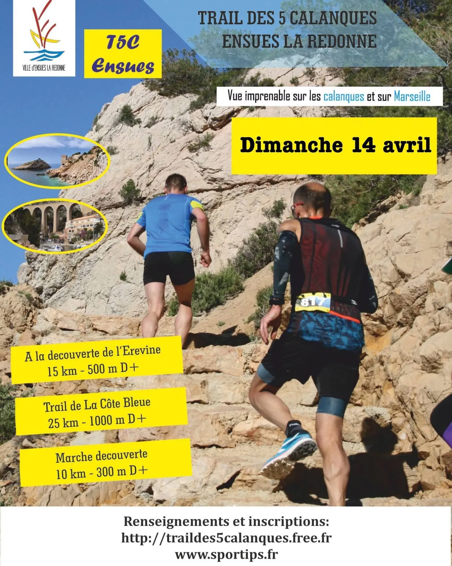 Trail des 5 Calanques 2024 Inscription Résultats