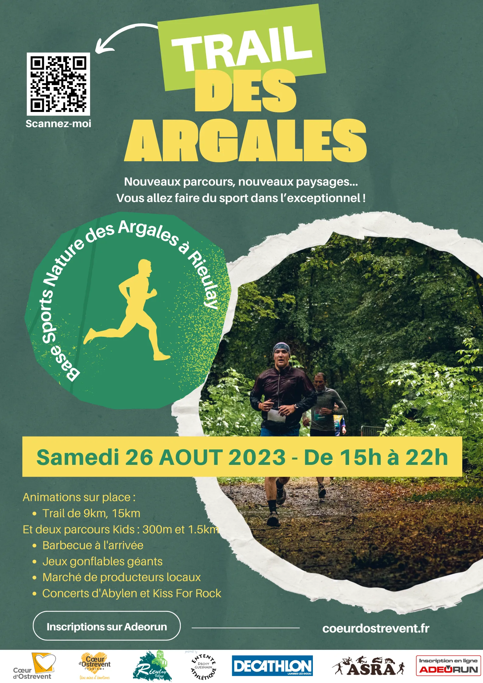 Trail des Argales 2024 Inscription Résultats