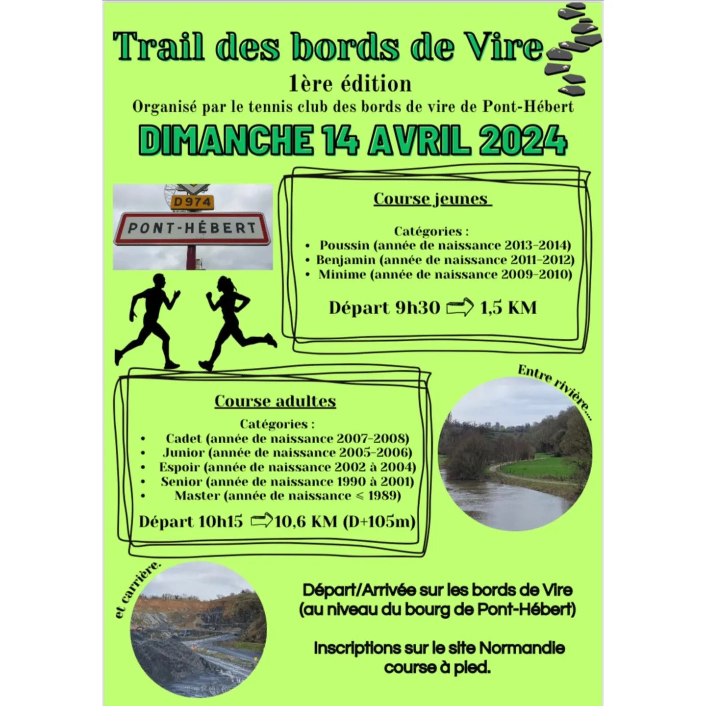 Trail des Bords de Vire 2024 Inscription Résultats