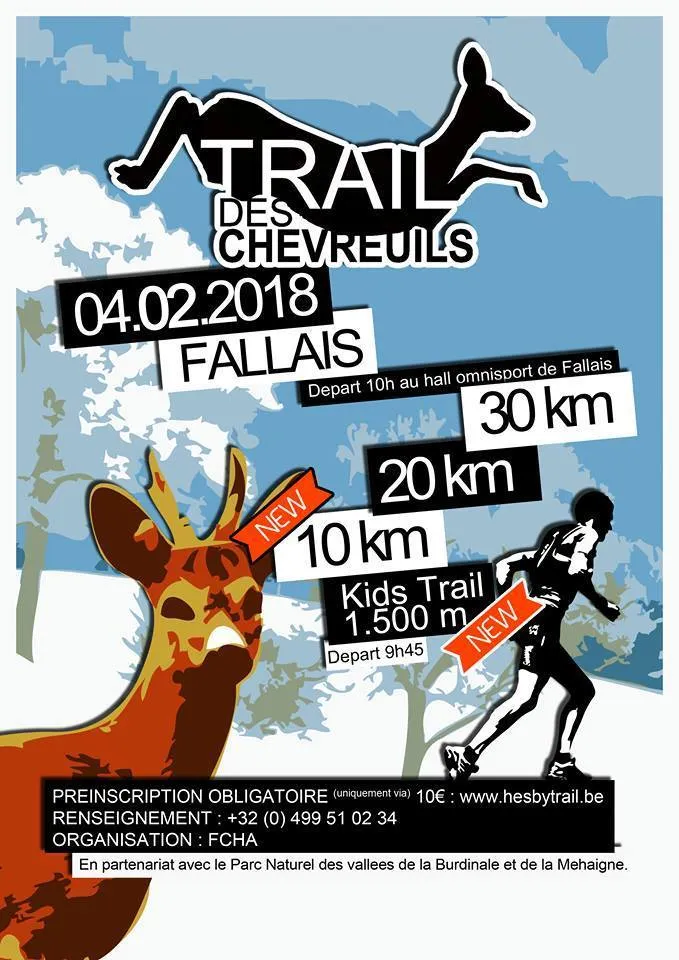 affiche de la course