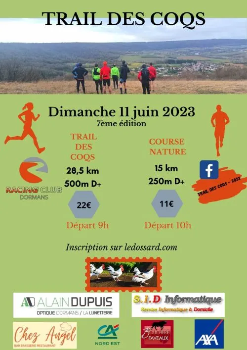 affiche de la course