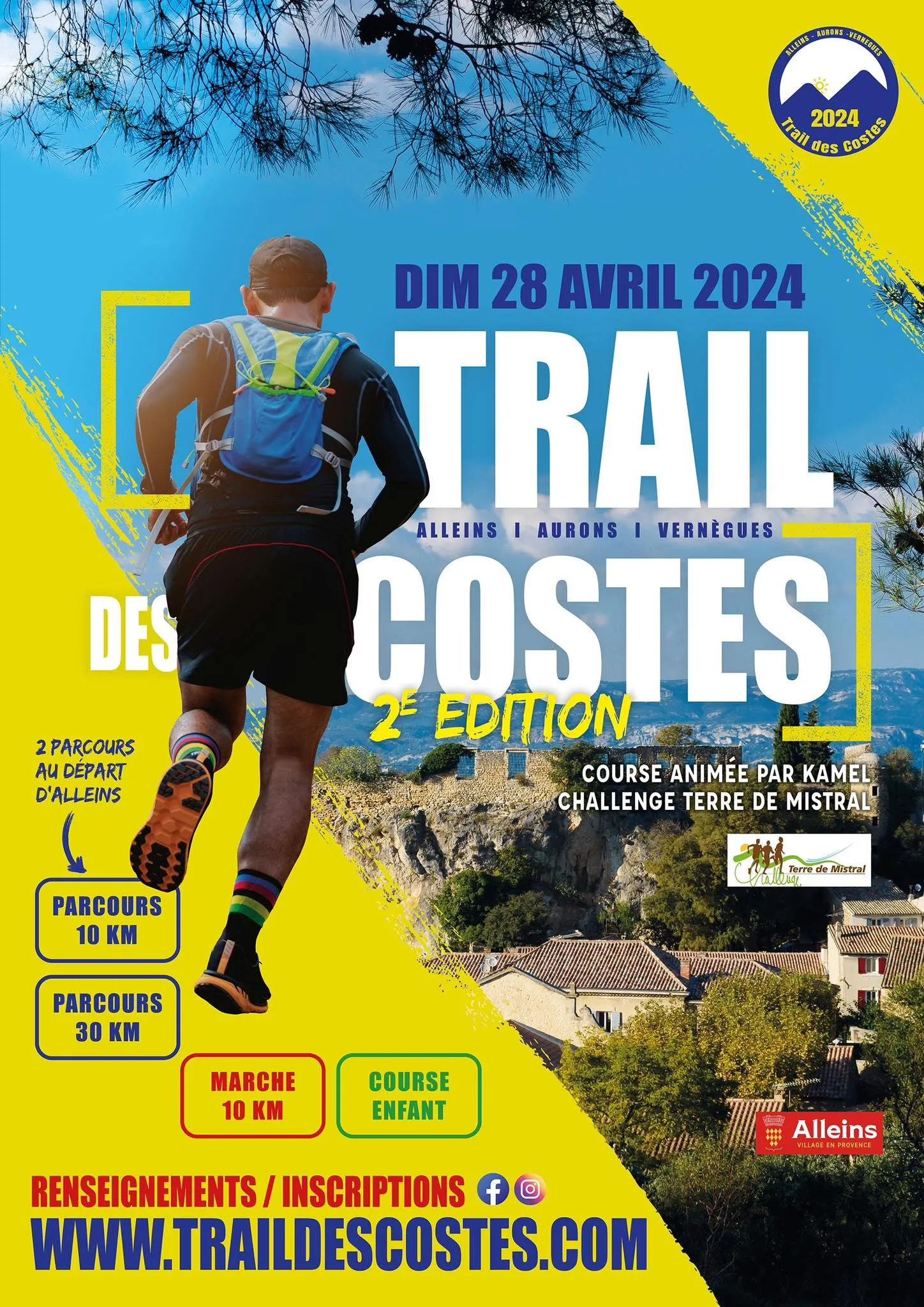 Trail des Costes 2024 Inscription Résultats