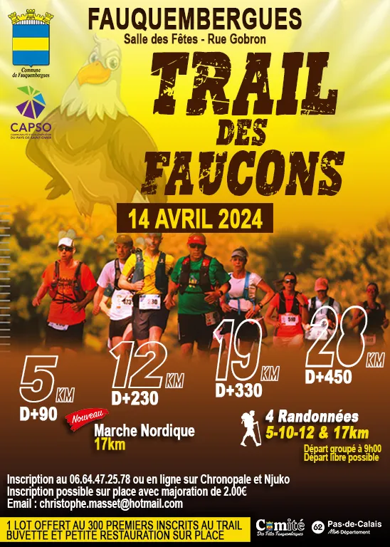 affiche de la course