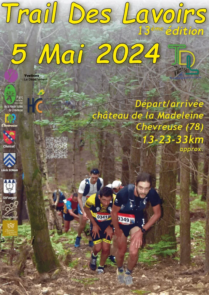 Trail des Lavoirs – Chevreuse 2024 Inscription Résultats