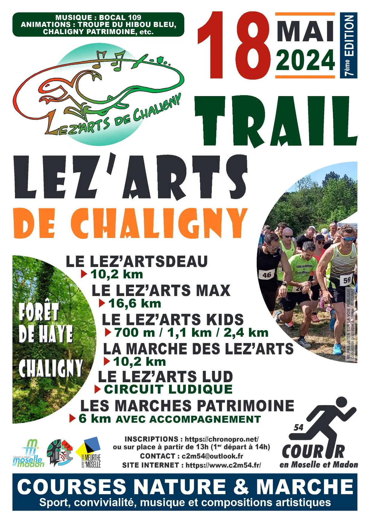 affiche de la course