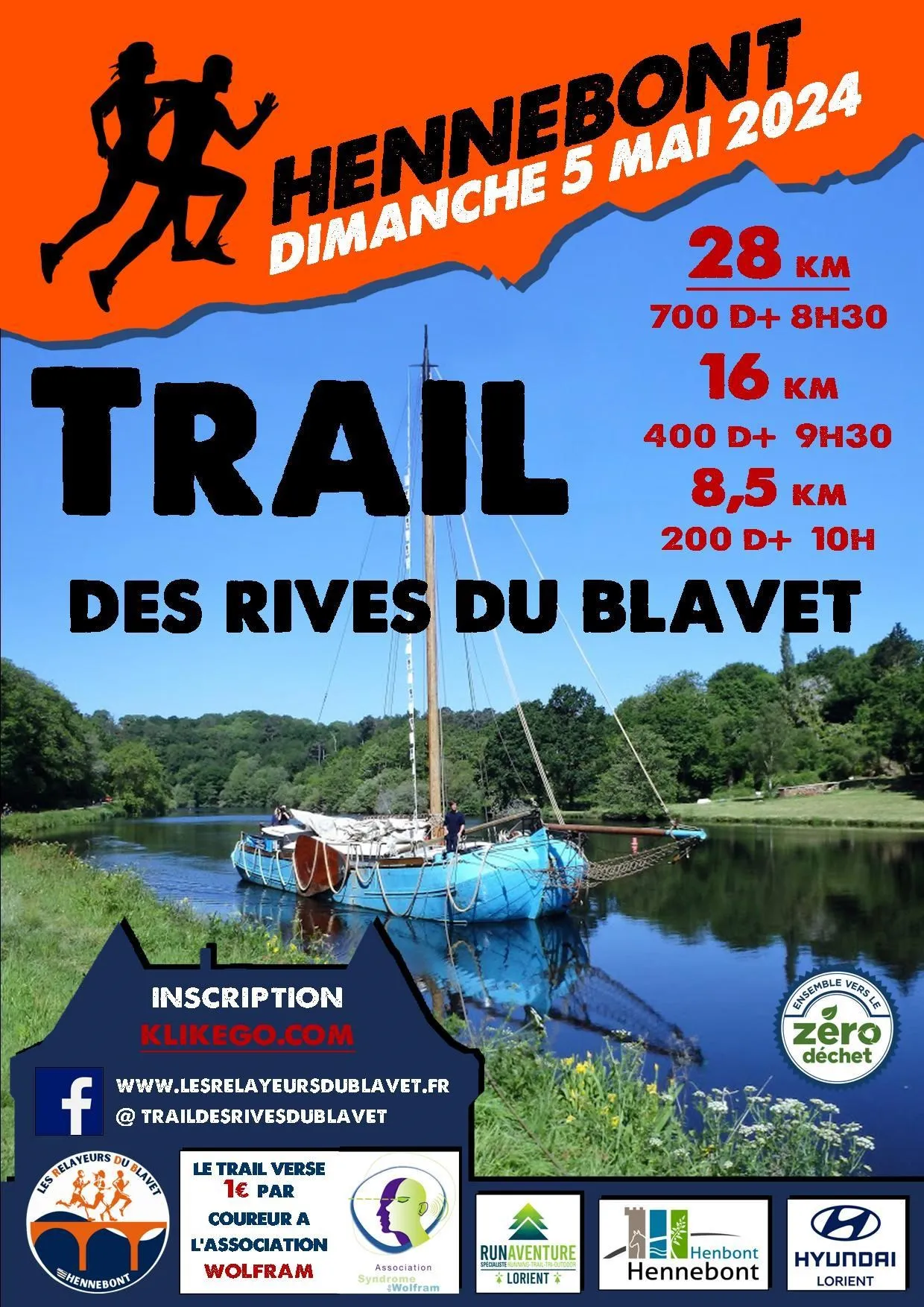 Trail des Rives du Blavet 2025 Inscription Résultats