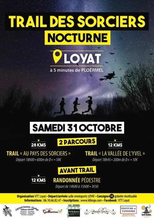 Trail des Sorciers et de l’Yvel 2025 Inscription Résultats